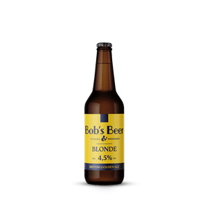 Bière blonde BIO British Golden Ale BOB'S BEER 33cl - x6 - Edari Drinks