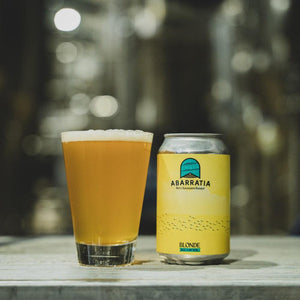 Bière blonde ABARRATIA 5° - canette 33cl x6 - Edari Drinks